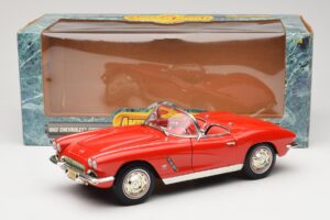 Chevrolet Corvette C1 Roșu ERTL 1:18 7835 Metal - imaginea 8 din 8