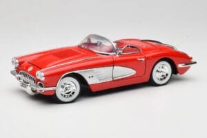 Chevrolet Corvette C1 Roșu Motormax 1:18 73100TC Metal
