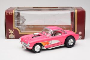Chevrolet Corvette C1 Gasser Roz Road Legends 1:18 92019-R1 Metal - imaginea 8 din 8
