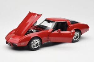 Chevrolet Corvette C3 Roșu UT Models 1:18 21073 Metal - imaginea 2 din 8
