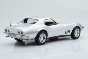 Chevrolet Corvette C3 Argintiu Norev 1:18 189032 Metal - imaginea 2 din 6