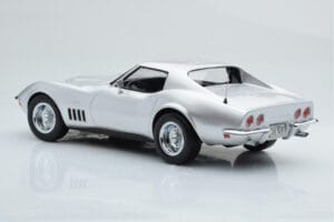 Chevrolet Corvette C3 Argintiu Norev 1:18 189032 Metal - imaginea 5 din 6