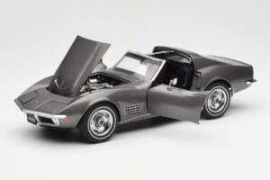 Chevrolet Corvette C3 Spider Laguna Gri Metalic AUTOart 1:18 71173 Metal - imaginea 2 din 8