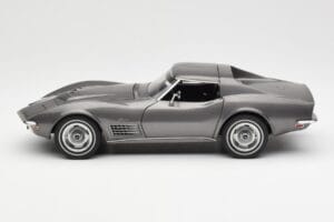 Chevrolet Corvette C3 Spider Laguna Gri Metalic AUTOart 1:18 71173 Metal - imaginea 4 din 8