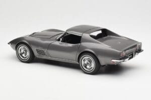 Chevrolet Corvette C3 Spider Laguna Gri Metalic AUTOart 1:18 71173 Metal - imaginea 7 din 8