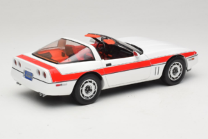 Chevrolet Corvette C4 A-Team Alb GreenLight 1:18 13532 Metal - imaginea 3 din 8