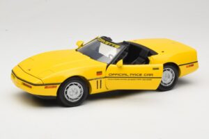 Chevrolet Corvette C4 Indianapolis 500 Pace Car Galben Greenlight 1:18 11801-06 Metal - imaginea 2 din 8