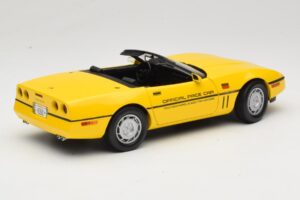 Chevrolet Corvette C4 Indianapolis 500 Pace Car Galben Greenlight 1:18 11801-06 Metal - imaginea 3 din 8