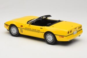 Chevrolet Corvette C4 Indianapolis 500 Pace Car Galben Greenlight 1:18 11801-06 Metal - imaginea 7 din 8