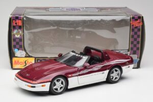 Chevrolet Corvette C4 Indy 500 Pace Car Maisto 1:18 56011 Metal - imaginea 8 din 8