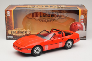 Chevrolet Corvette C4 Larry Sellers Big Lebowski Movie Car GreenLight 1:18 13533 Metal - imaginea 6 din 6
