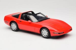 Chevrolet Corvette C4 Torch Red GT Spirit 1:18 GT537 Rășină - imaginea 4 din 6