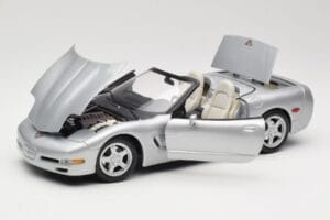 Chevrolet Corvette C5 Cabriolet Argintiu Maisto 1:18 50317 Metal - imaginea 2 din 8