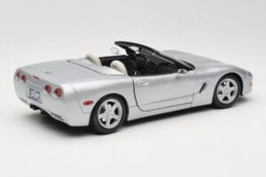 Chevrolet Corvette C5 Cabriolet Argintiu Maisto 1:18 50317 Metal - imaginea 3 din 8