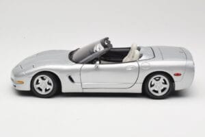 Chevrolet Corvette C5 Cabriolet Argintiu Maisto 1:18 50317 Metal - imaginea 4 din 8