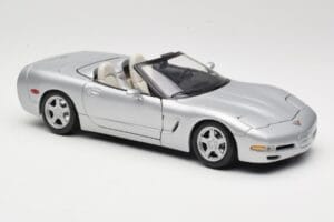 Chevrolet Corvette C5 Cabriolet Argintiu Maisto 1:18 50317 Metal - imaginea 6 din 8