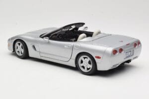 Chevrolet Corvette C5 Cabriolet Argintiu Maisto 1:18 50317 Metal - imaginea 7 din 8