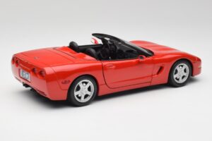 Chevrolet Corvette C5 Cabriolet Torch Roșu Maisto 1:18 50318 Metal - imaginea 3 din 8