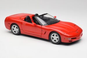 Chevrolet Corvette C5 Cabriolet Torch Roșu Maisto 1:18 50318 Metal - imaginea 6 din 8