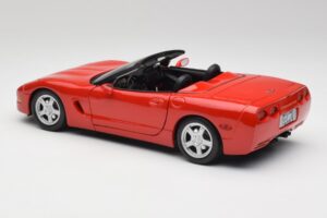 Chevrolet Corvette C5 Cabriolet Torch Roșu Maisto 1:18 50318 Metal - imaginea 7 din 8