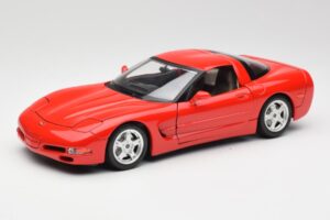 Chevrolet Corvette C5 Roșu Bburago 1:18 3066 Metal