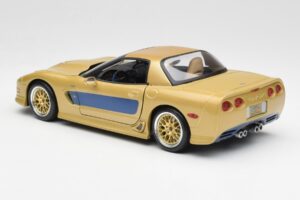 Chevrolet Corvette C5 Guldstrand Signature Edition Auriu Maisto 1:18 31657 Metal - imaginea 7 din 8