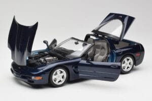 Chevrolet Corvette C5 Nassau Albastru Bburago 1:18 30166 Metal - imaginea 2 din 8