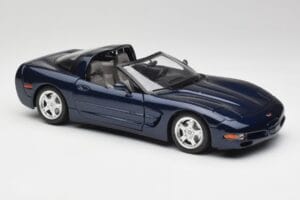 Chevrolet Corvette C5 Nassau Albastru Bburago 1:18 30166 Metal - imaginea 6 din 8