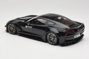 Chevrolet Corvette C7 Prior Design Negru GT Spirit 1:18 GT249 Rășină - imaginea 5 din 6