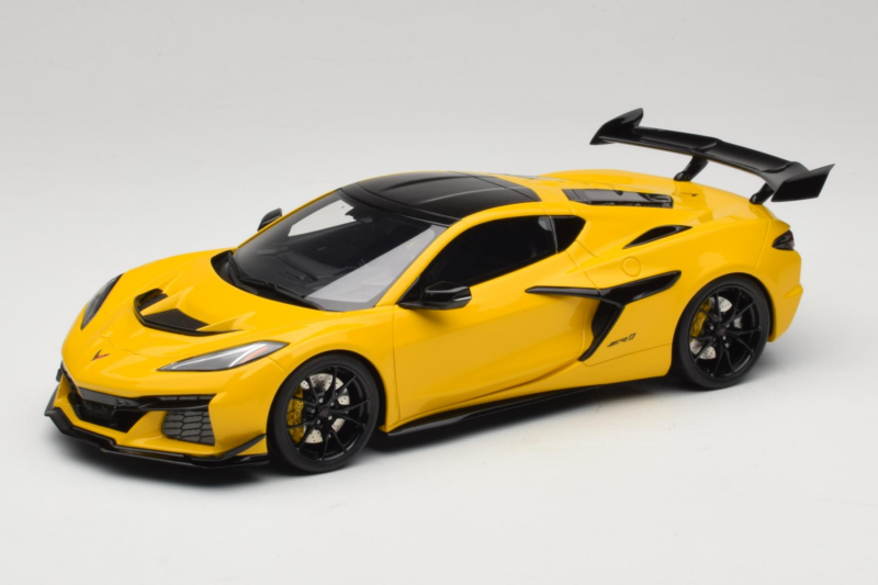 Chevrolet Corvette C8 ZR1 Galben GT Spirit 1:18 GT528 Rășină