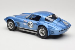 Chevrolet Corvette Grand Sport GT #80 R. Penske Chevrolet Nassau Speed Week 1963 Exoto 1:18 RLG18022 Metal - imaginea 7 din 8