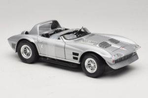 Chevrolet Corvette Grand Sport Argintiu Fast & Furious Greenlight 1:18 12842 Metal - imaginea 4 din 6