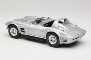 Chevrolet Corvette Grand Sport Argintiu Fast & Furious Greenlight 1:18 12842 Metal - imaginea 5 din 6