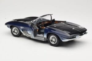 Chevrolet Corvette Mako Shark Albastru Închis UT Models 1:18 21061 Metal - imaginea 5 din 8