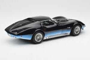 Chevrolet Corvette Manta Ray Albastru AUTOart 1:18 71041 Metal - imaginea 3 din 8