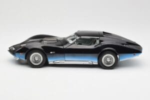 Chevrolet Corvette Manta Ray Albastru AUTOart 1:18 71041 Metal - imaginea 4 din 8