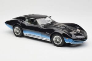 Chevrolet Corvette Manta Ray Albastru AUTOart 1:18 71041 Metal - imaginea 6 din 8