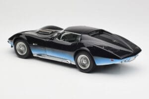 Chevrolet Corvette Manta Ray Albastru AUTOart 1:18 71041 Metal - imaginea 7 din 8