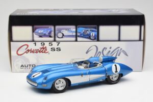 Chevrolet Corvette SS Albastru AUTOart 1:18 71051 Metal - imaginea 8 din 8