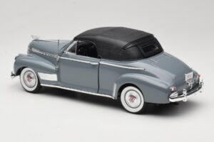 Chevrolet Deluxe Cabriolet Cu Capotă Moale Gri Eagles Race 1:18 7497276 Metal - imaginea 7 din 8