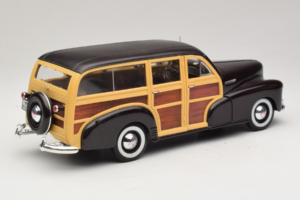 Chevrolet Fleetmaster Woody Negru Maisto 1:18 56043 Metal - imaginea 3 din 8