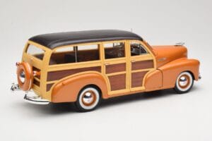 Chevrolet Fleetmaster Woody Auriu Maisto 1:18 56042 Metal - imaginea 3 din 8