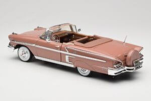 Chevrolet Impala Cabriolet Maro Motormax 1:18 73112 Metal - imaginea 7 din 8