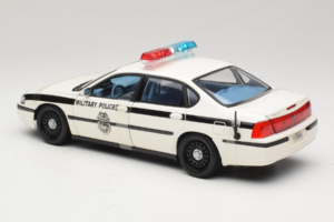 Chevrolet Impala Military Police Maisto 1:18 36611 Metal - imaginea 5 din 6