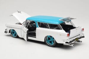 Chevrolet Nomad Alb Maisto 1:18 32613 Metal - imaginea 5 din 8