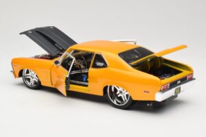 Chevrolet Nova SS Auriu Maisto 1:18 31083 Metal - imaginea 5 din 8