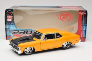Chevrolet Nova SS Auriu Maisto 1:18 31083 Metal - imaginea 8 din 8
