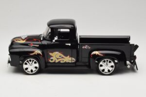 Chevrolet Old School Cody Project Truck & Chopper Set Joyride 1:18 33911 Metal - imaginea 4 din 8