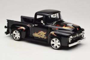Chevrolet Old School Cody Project Truck & Chopper Set Joyride 1:18 33911 Metal - imaginea 6 din 8