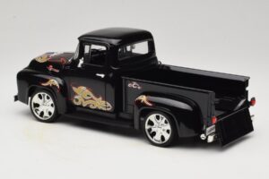 Chevrolet Old School Cody Project Truck & Chopper Set Joyride 1:18 33911 Metal - imaginea 7 din 8